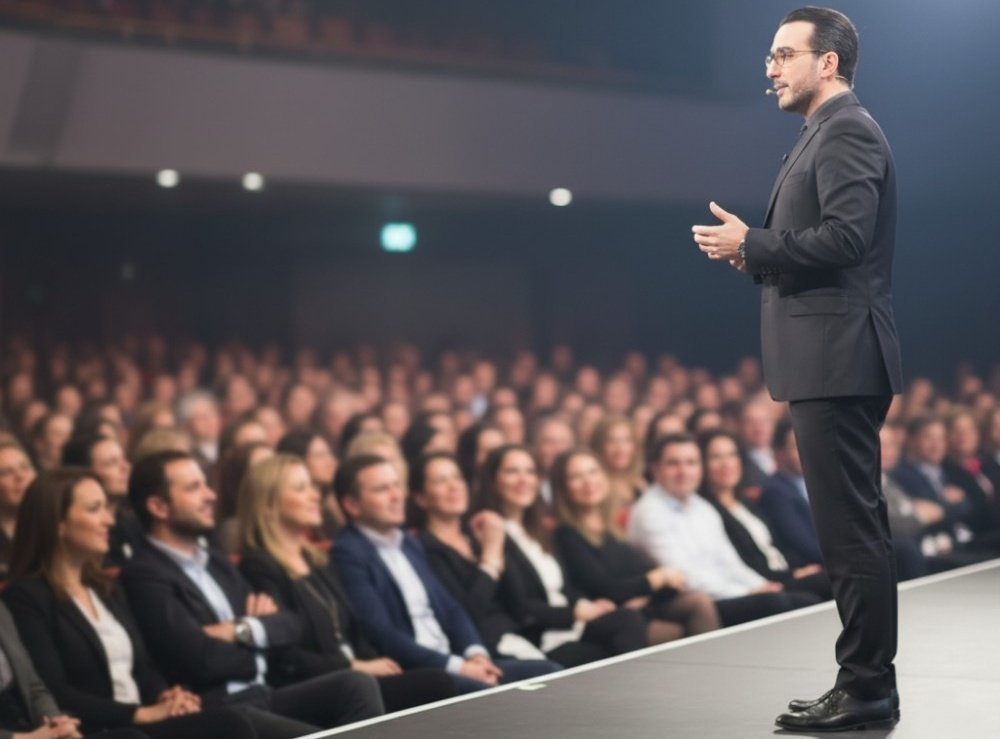 "A verdadeira oratória é a arte de unir técnica e autenticidade para expressar a própria verdade com clareza e impacto." - Andrés Gianni
